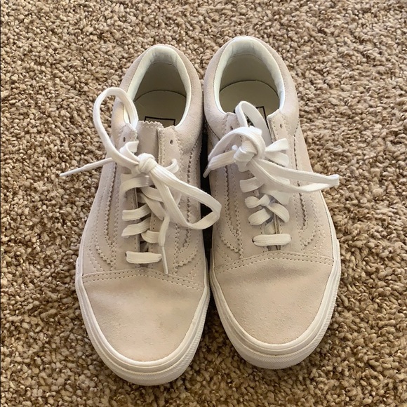 light tan old skools